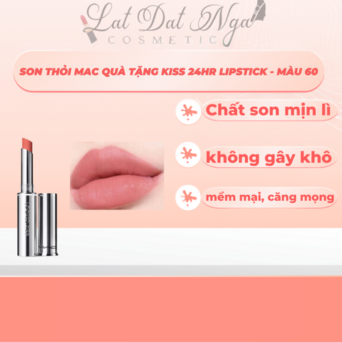 Son Thỏi MAC Locked Kiss 24hr Lipstick