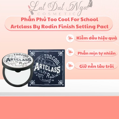 Phấn Phủ Too Cool For School Artclass By Rodin Finish Setting Pact