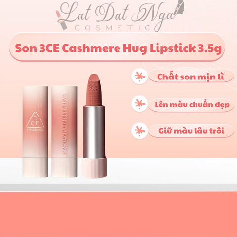 Son 3CE Cashmere Hug Lipstick 3.5g