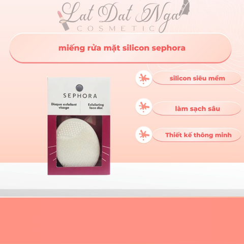 Miếng Rửa Mặt Silicon Sephora