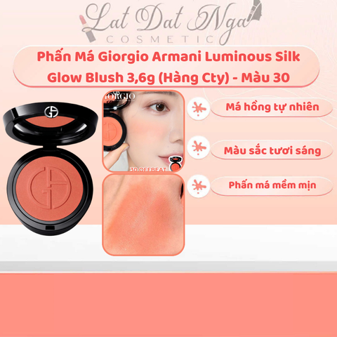 Phấn Má Giorgio Armani Luminous Silk Glow Blush 3,6g (Hàng Cty)