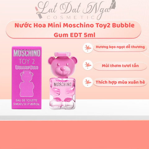 Nước Hoa Mini Moschino Toy2 Bubble Gum EDT 5ml