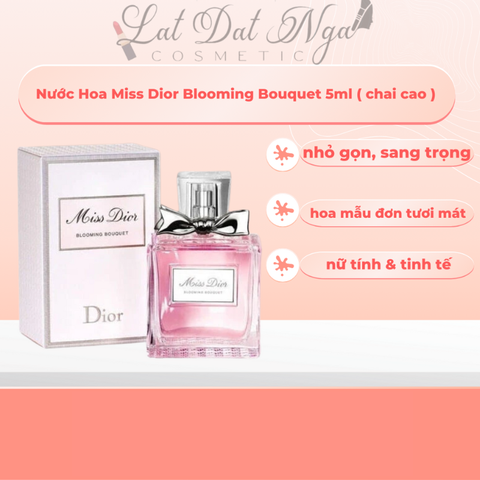 Nước Hoa Miss Dior Blooming Bouquet 5ml ( chai cao )