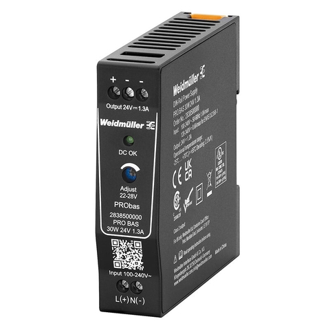 Bộ nguồn Weidmuller PRO BAS 30W 24V 1.3A - 2838500000