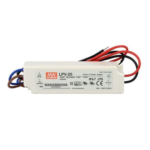 Nguồn Led Meanwell LPV-20-24 (20.2W 24V 0.84A)
