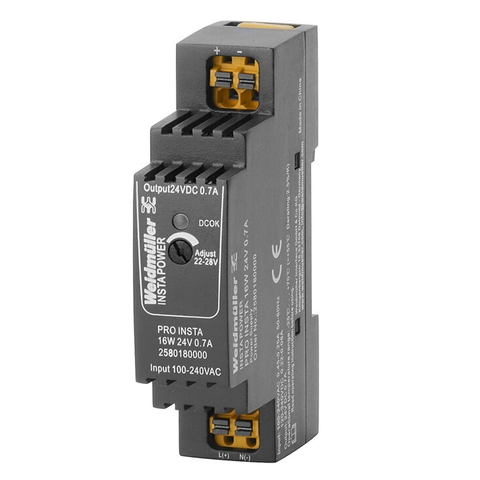 Bộ nguồn Weidmuller PRO INSTA 16W 24V 0.7A – 2580180000