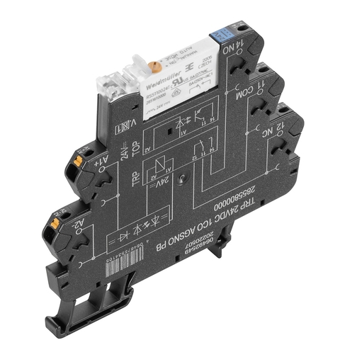 Rơ le Weidmuller TRP 24VDC 1CO AGSNO PB – 2855800000