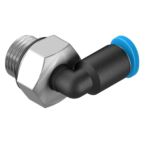 Đầu nối ren khí dạng L Festo QSML-G1/8-4 - 186268