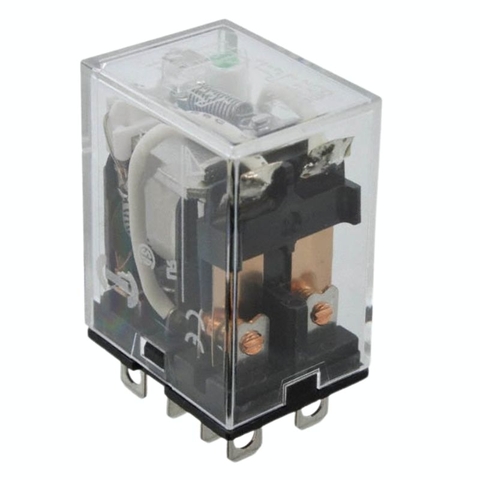 Rơ le trung gian 8 chân 10A Omron LY2N DC24