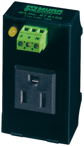 Ổ cắm điện có đèn LED Murrelektronik MSVD NEMA 676152