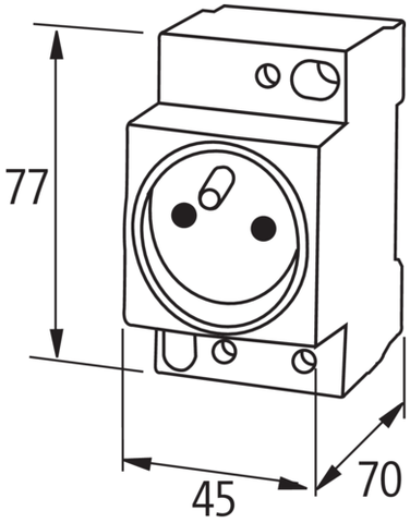 Ổ cắm điện Murrelektronik MSVD UTE 67910