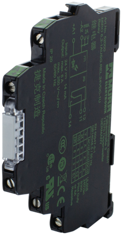 Rơ le đầu ra Murrelektronik MIRO 6.2 24VDC-1U