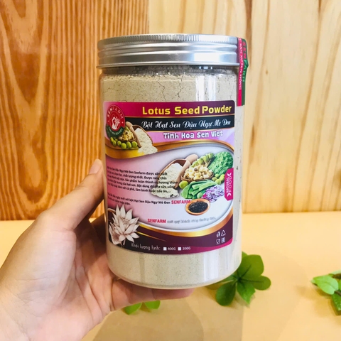 Bột hạt sen đậu ngự mè đen 400g