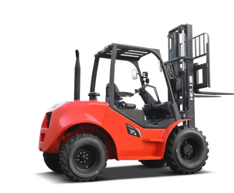 Xe nâng địa hình