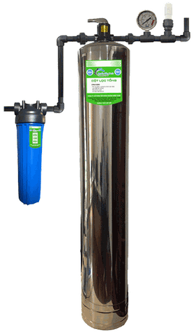 Hệ thống lọc tổng sinh hoạt 1 cột Inox NSX-MI1-1.3