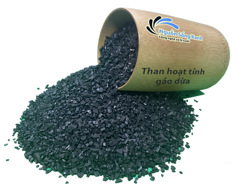 Than hoạt tính gáo dừa iodine 200-400 mg/g