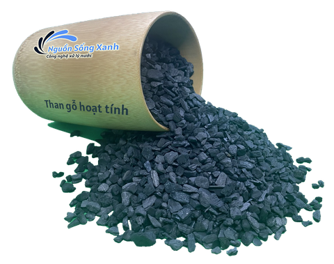 Than gỗ hoạt tính iodine 300-500 mg/g