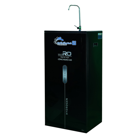 Máy Lọc Nước RO màu xanh đen bóng