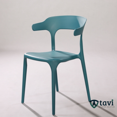Ghế cafe ghế ăn nhựa đúc xếp chồng - TV301