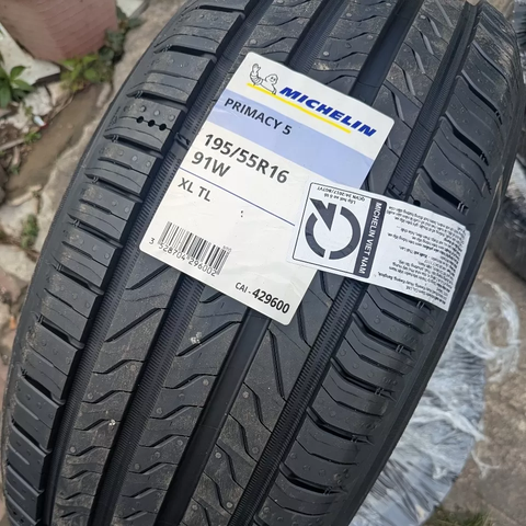 Lốp Michelin 195/55R16 Primacy 5