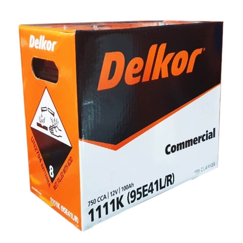 Ắc quy Delkor 12V 100AH 1111K cọc chì