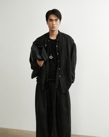 Raindrop Shirt Black