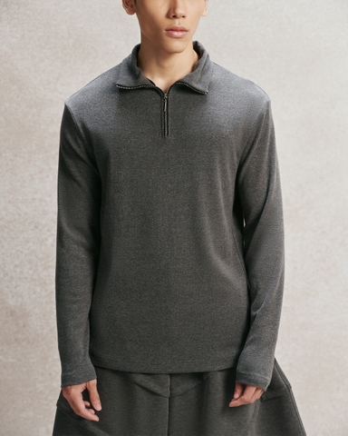 Nain Zip Top Grey