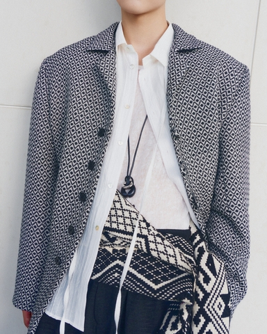 Clom Jacket Hoạ Tiết