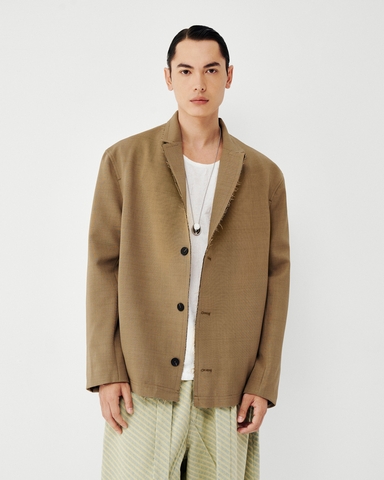 Áo Khoác Blazer Mohan Nâu