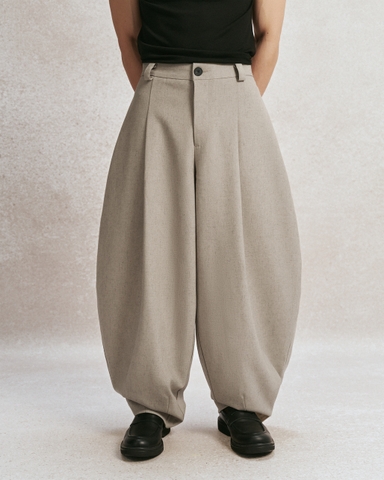 Vase Wool-Blend Pants Beige