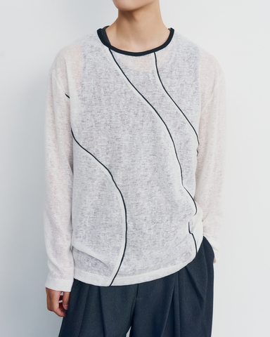 Bacthang Longsleeve T-shirt Trắng
