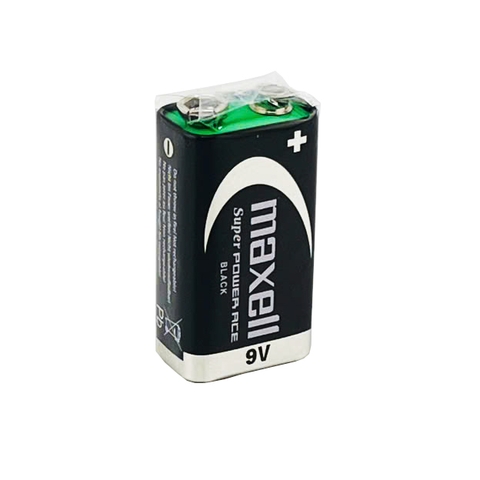 Pin Vuông 9V MAXELL Super Power ACE 6F22 Vỏ Kim Loại, Bền Bỉ, Không Chảy Nước - Hàng Chính Hãng