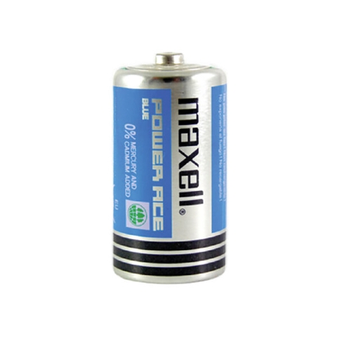 Pin Đại R20P MAXELL Super Power ACE Vỏ Kim Loại, Bền Bỉ, Không Chảy Nước - Hàng Chính Hãng