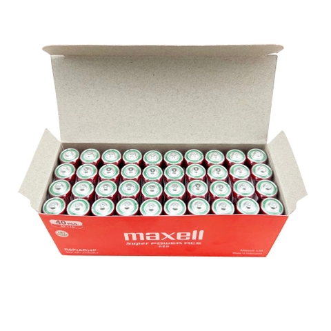 Pin Tiểu AA MAXELL Super Power ACE Vỏ Kim Loại, Bền Bỉ, Không Chảy Nước - Hàng Chính Hãng