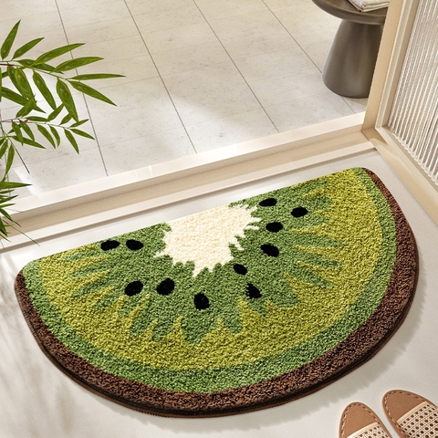 Thảm chùi chân hình lát kiwi – TCCC27