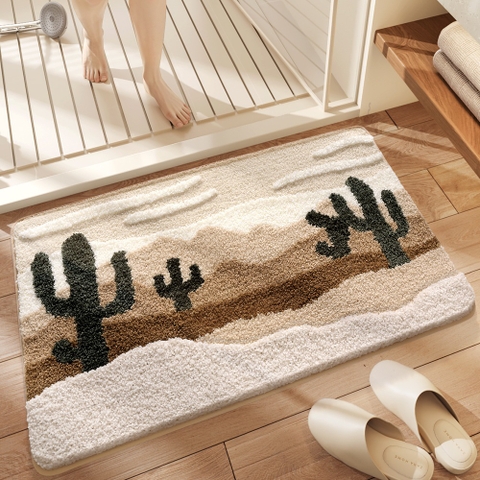 Thảm chùi chân họa tiết xương rồng sa mạc – TCCC28