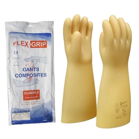 Găng tay cách điện hạ áp 1000V Regeltex Pháp (class 00)