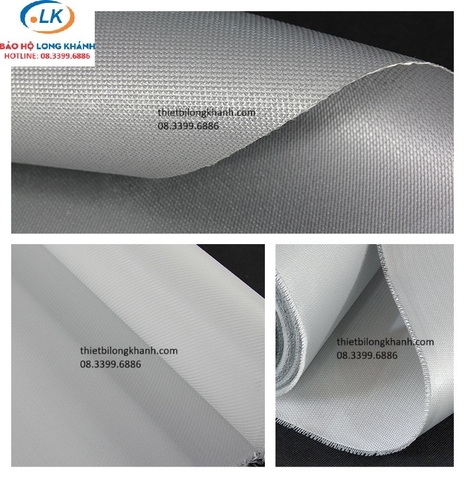 Vải bạt chống cháy silicone 0.45mm