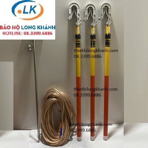 Bộ tiếp địa di động 110kv lồng rút