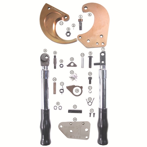 Kìm cắt cáp bọc lõi đồng-nhôm J160