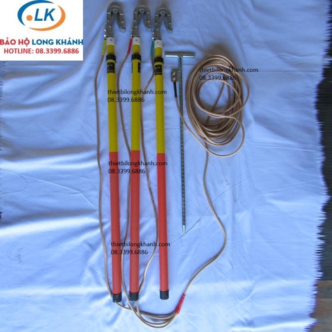 Bộ tiếp địa di động 35kv lồng rút