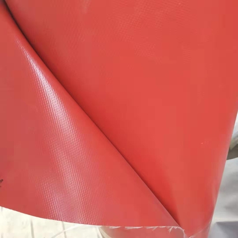 Vải bạt chống cháy độ dày 1,5mm phủ silicone 2 mặt