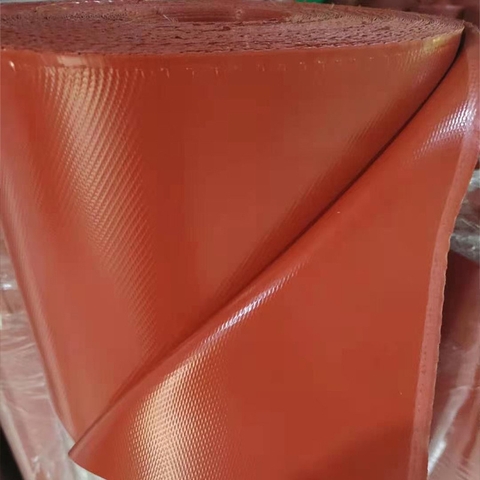 Vải bạt chống cháy độ dày 1mm phủ silicone 2 mặt