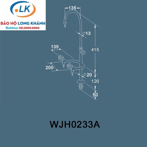 Vòi phun nước phòng thí nghiệm WJH0233A
