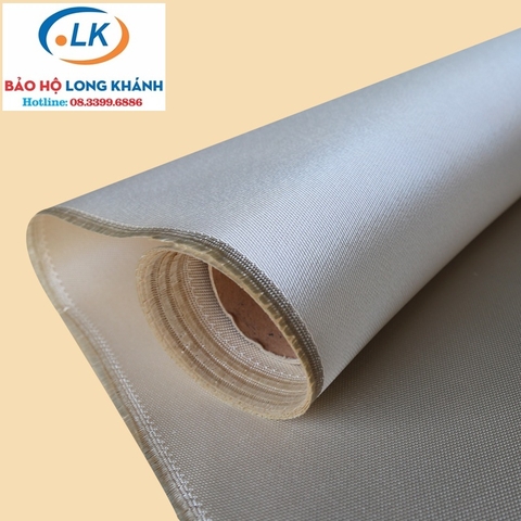 Bạt silicone chịu nhiệt chống cháy độ dày 0.45mm