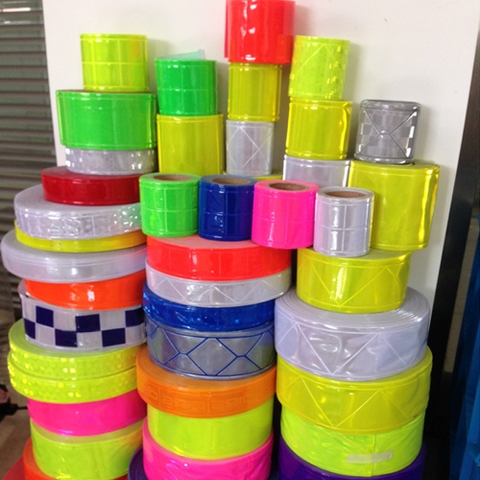 Dây vải phản quang nhựa PVC