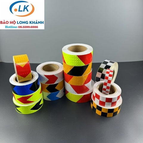 Decal phản quang dán xe PVC PET