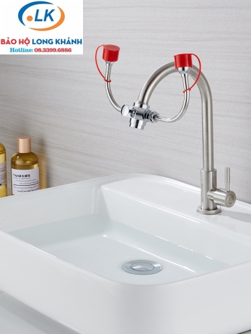 Vòi rửa mắt kết hợp rửa tay khẩn cấp UK0711A