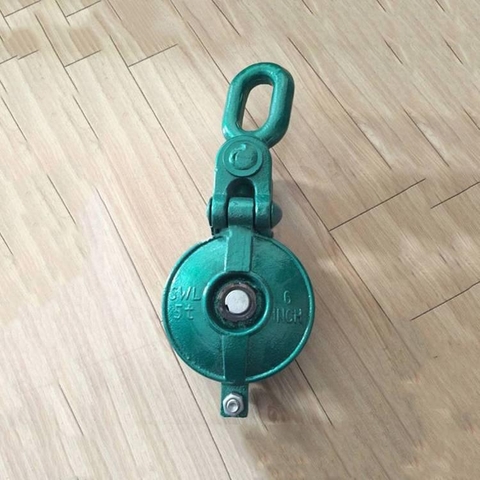 Ròng rọc kéo cáp 5 tấn ( Mụp kéo dây điện 5 tấn )