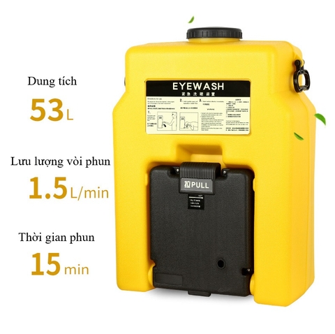 Bồn rửa mắt khẩn cấp di động XC7501